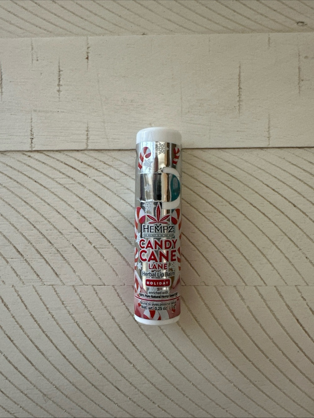 Hempz Candy Cane Lane Herbal Lip Balm
